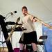 A member of the band BROTHER plays two instruments on the Brecon Stage during the Celtic Festival on Saturday, July 13. Daniel Brenner I AnnArbor.com